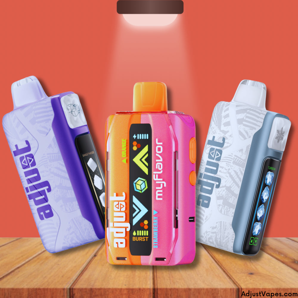 Customize Your Vaping Experience with Adjust Vapes Today! Customize Your Vaping Experience with Adjust Vapes Today!