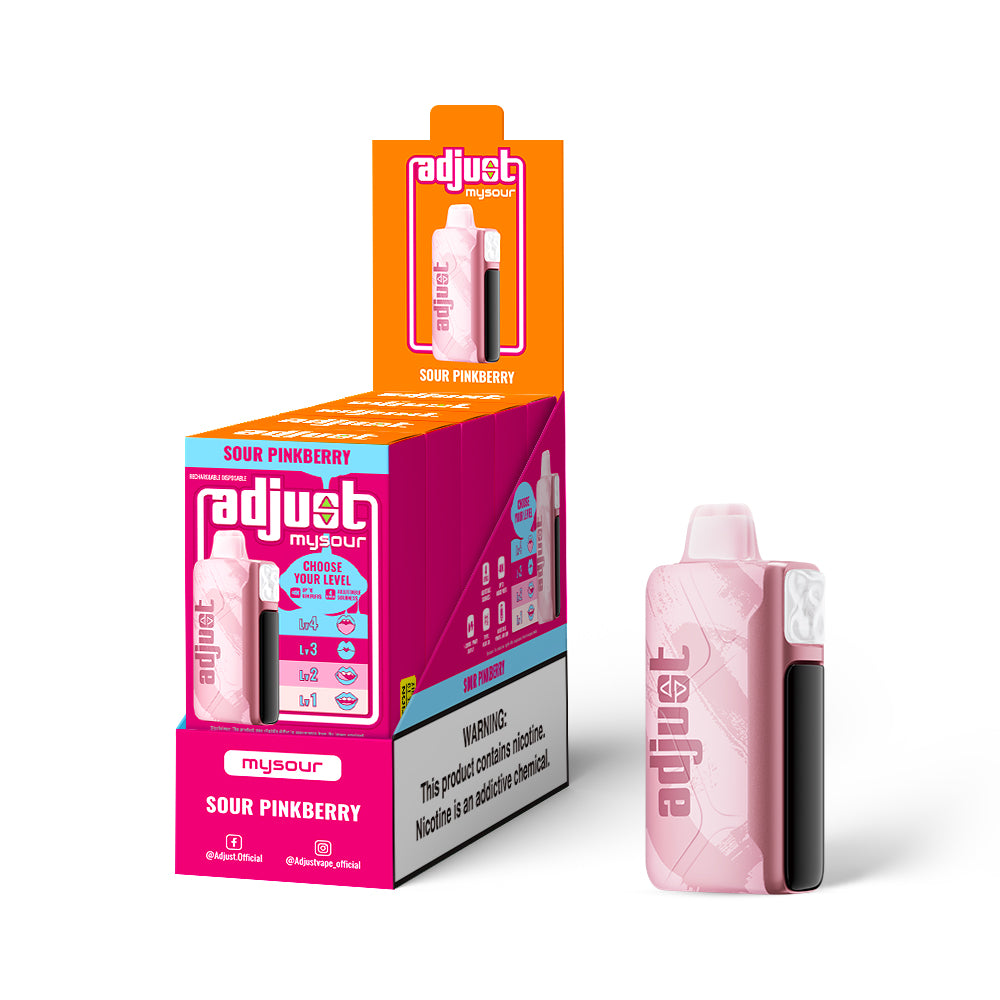 Sour Pinkberry Adjust MySour 40K Puffs