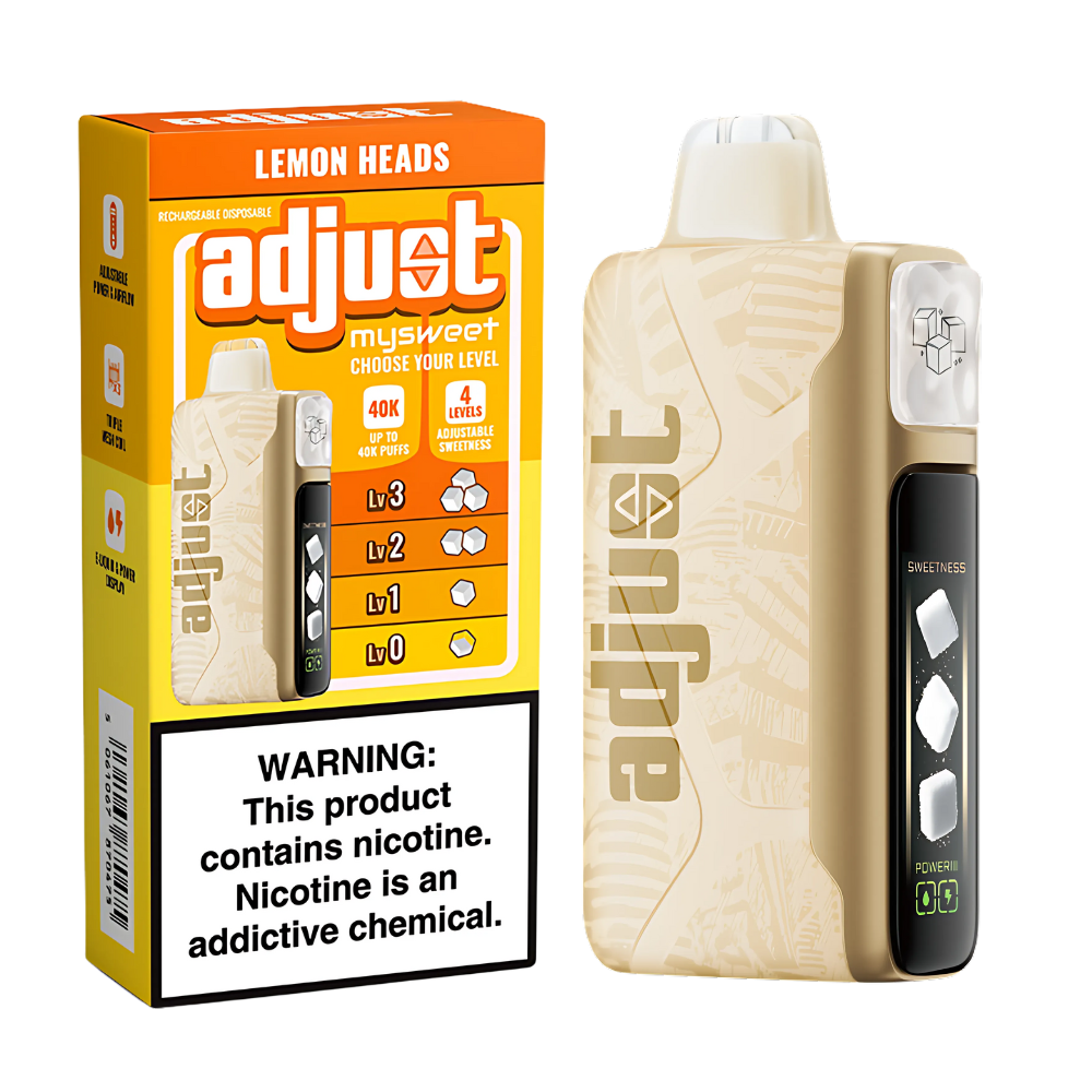 Discover Lemon Heads Adjust MySweet 40K: Sweet & Sour Vaping Discover Lemon Heads Adjust MySweet 40K: Sweet & Sour Vaping