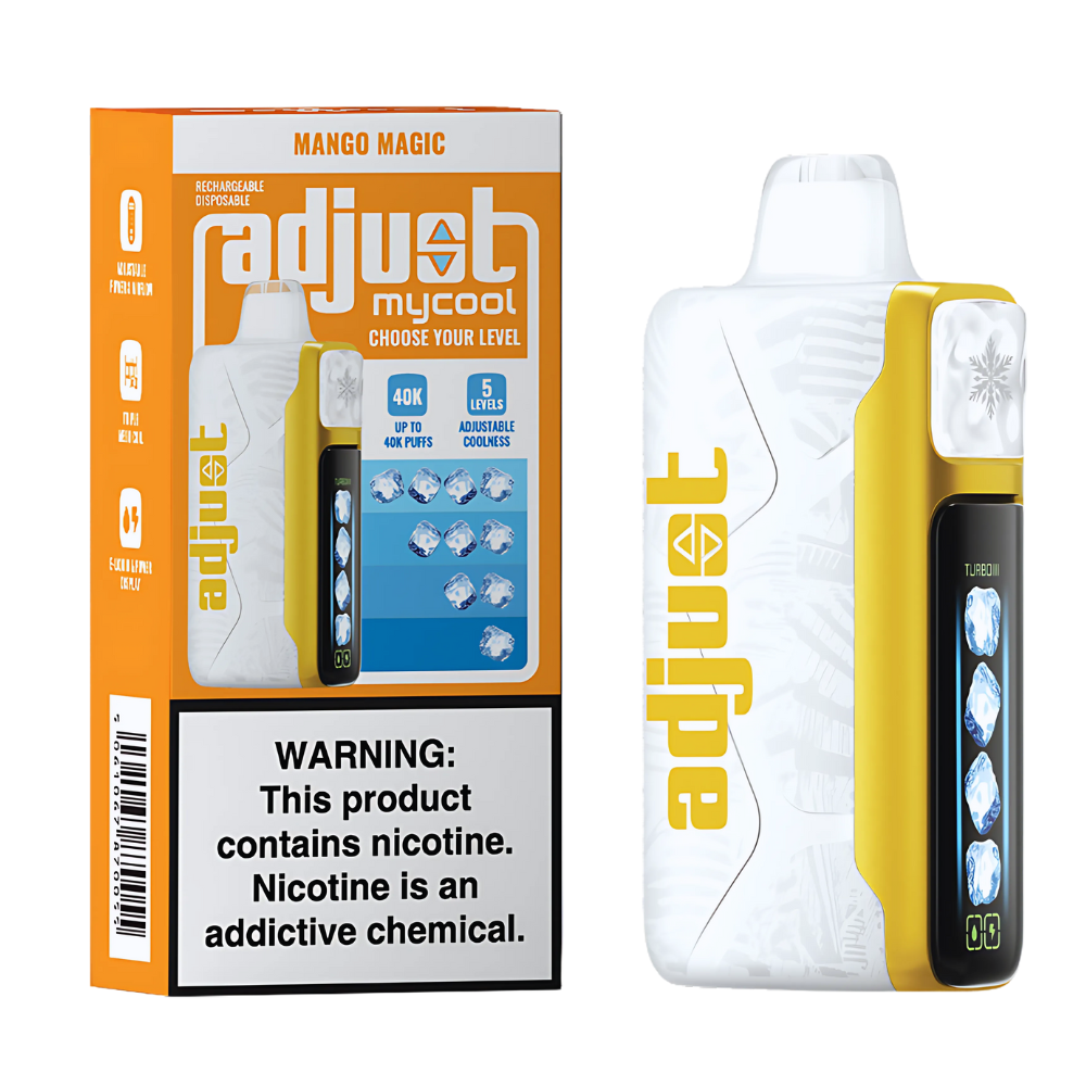 Mango Magic Adjust MyCool: 40K Puffs of Tropical Bliss Mango Magic Adjust MyCool: 40K Puffs of Tropical Bliss