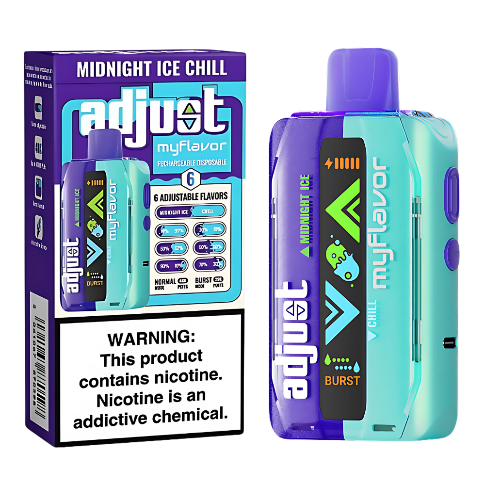 Midnight Ice Chill Adjust MyFlavor 40K Puffs Midnight Ice Chill Adjust MyFlavor 40K Puffs