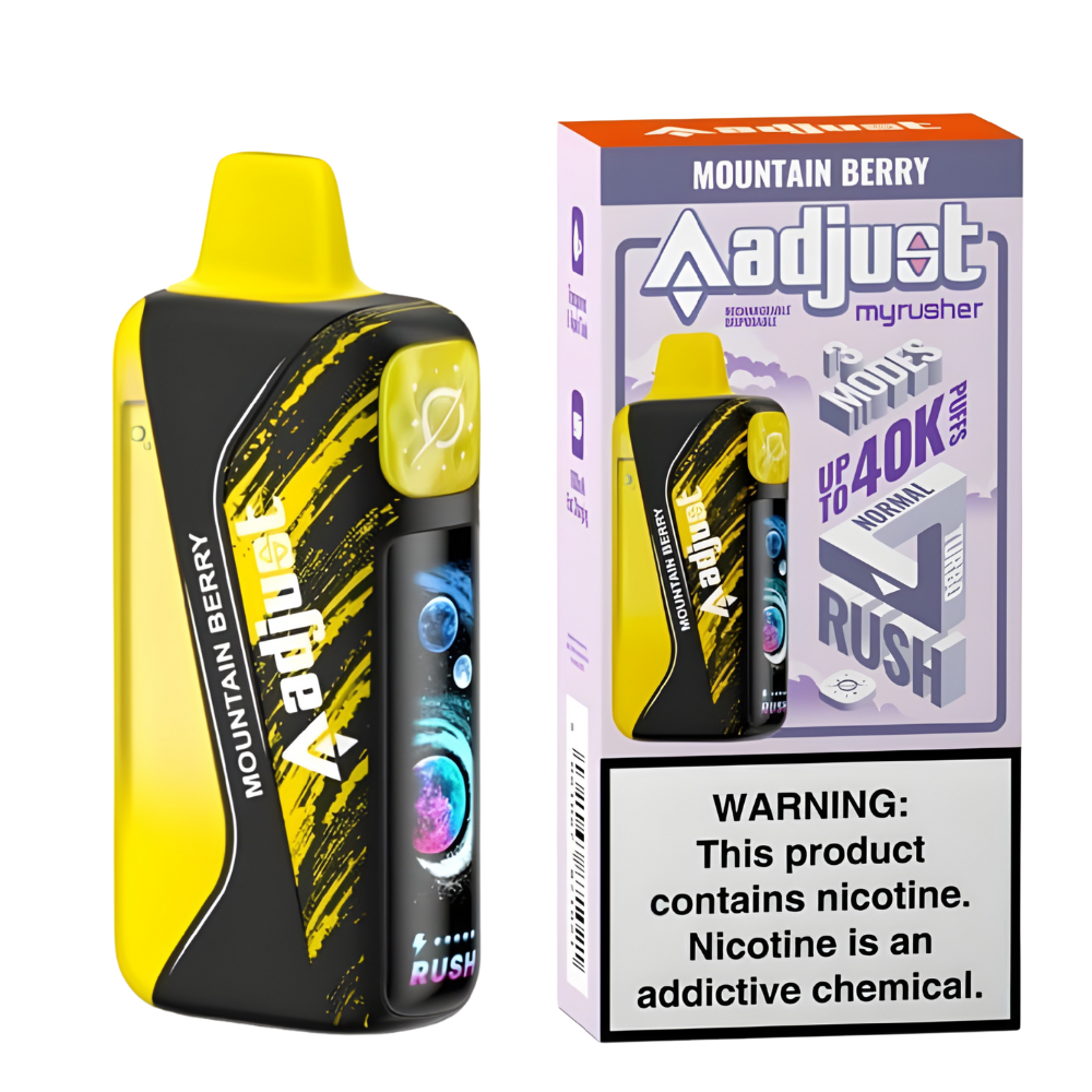Mountain Berry Adjust MyRusher 40K Puffs