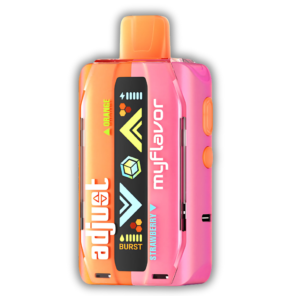 Orange Strawberry Adjust Vape MyFlavor 40K Puffs