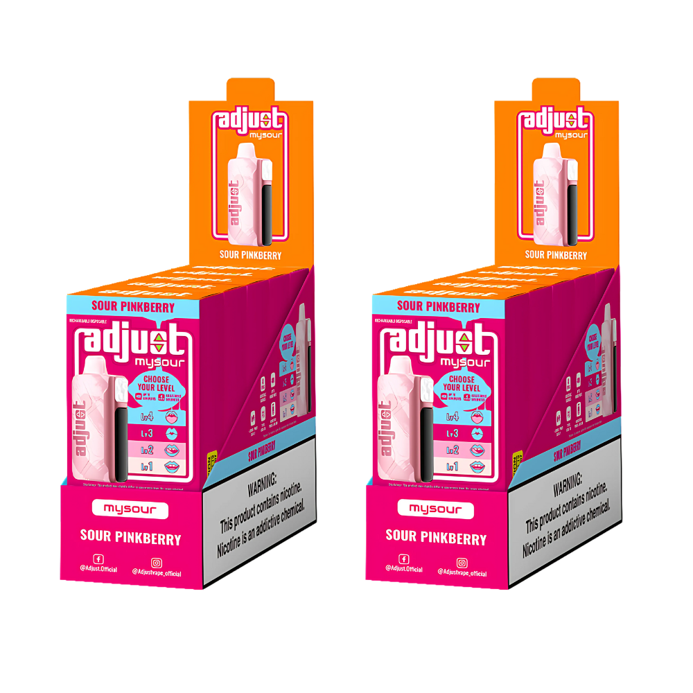 Sour Pinkberry Adjust MySour 40K Puffs