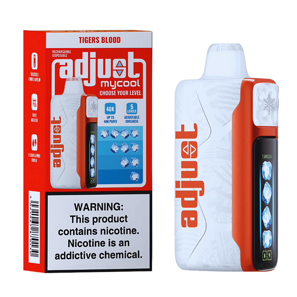 Tigers Blood 40K Puffs: Bold Watermelon & Coconut Flavor Tigers Blood 40K Puffs: Bold Watermelon & Coconut Flavor