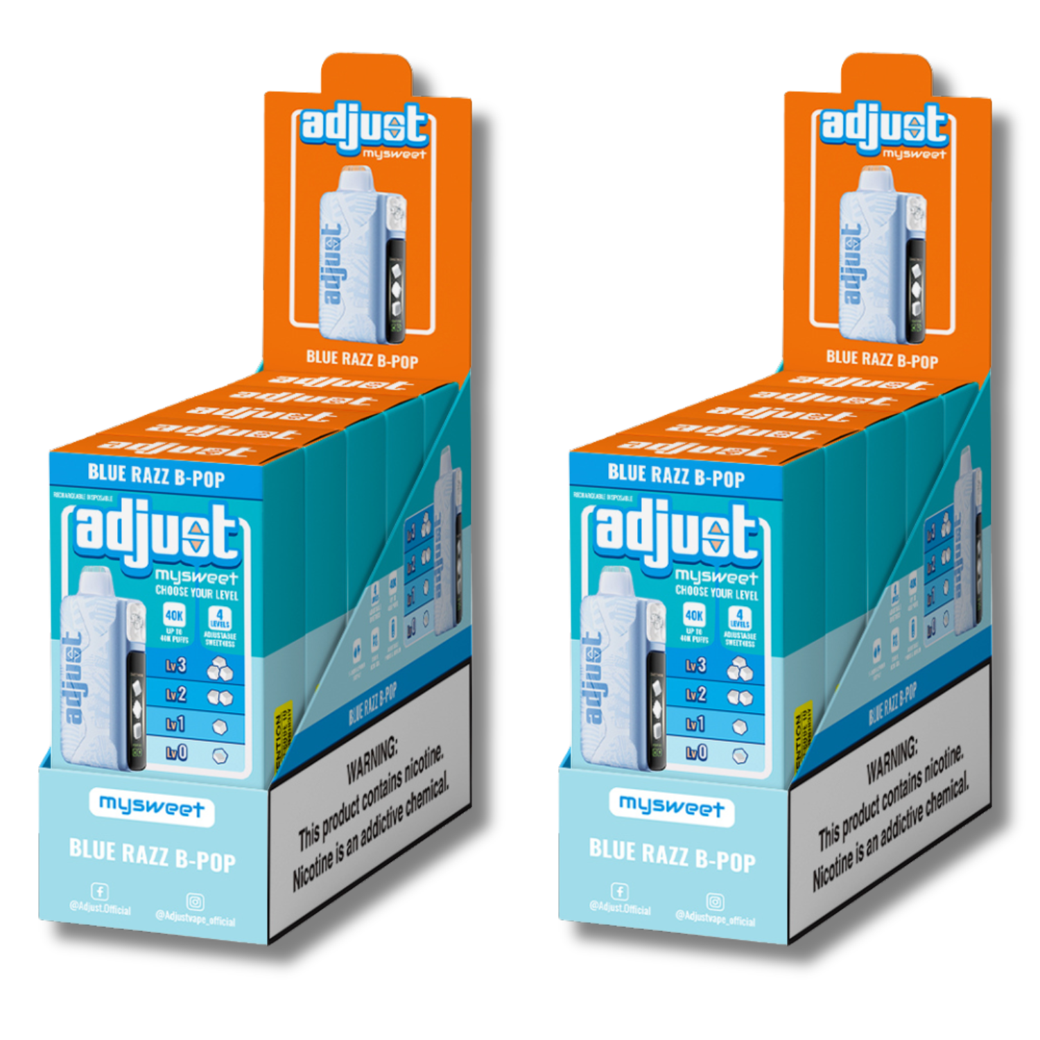 Blue Razz B-Pop Adjust MySweet: 40K Puffs of Berry Bliss Blue Razz B-Pop Adjust MySweet: 40K Puffs of Berry Bliss