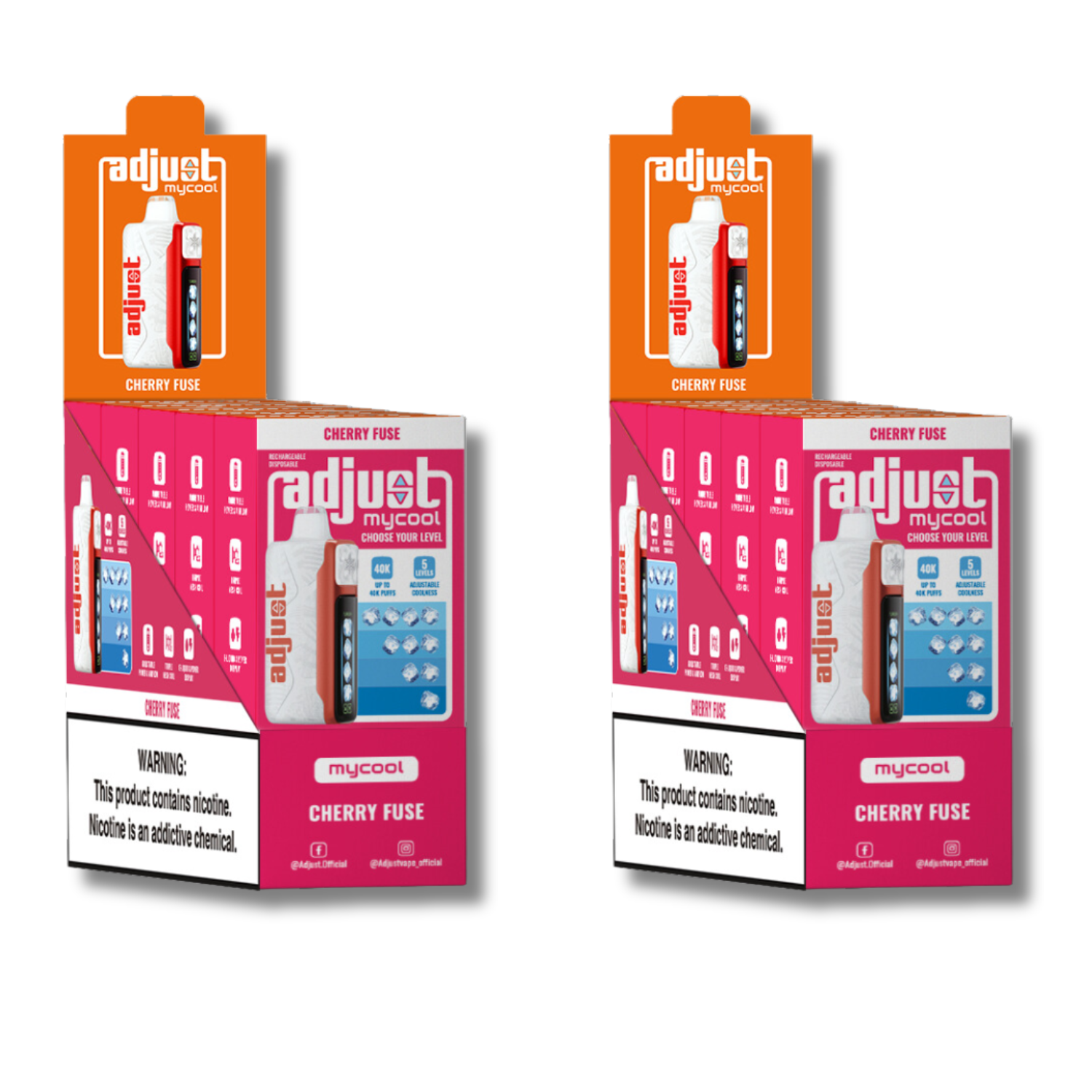 Cherry Fuse Adjust MyCool 40K Puffs: Sweet Cherry & More! Cherry Fuse Adjust MyCool 40K Puffs: Sweet Cherry & More!