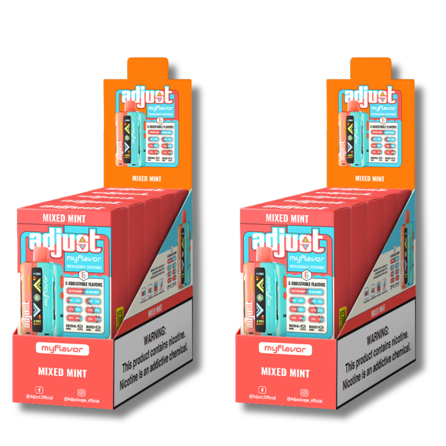 Mixed Mint Adjust MyFlavor: Refreshing Vape by Adjust Vapes Mixed Mint Adjust MyFlavor: Refreshing Vape by Adjust Vapes
