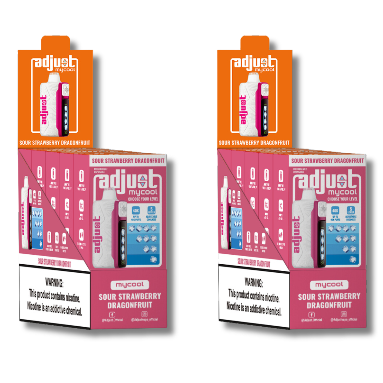 Sour Strawberry Dragonfruit MyCool 40K: Exotic Vape Flavor Sour Strawberry Dragonfruit MyCool 40K: Exotic Vape Flavor