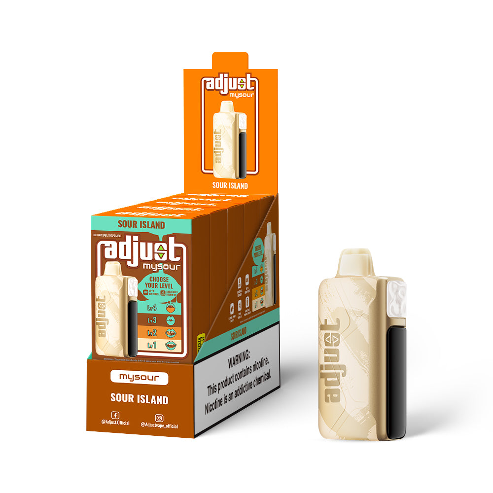 Sour Island Adjust MySour 40K Puffs