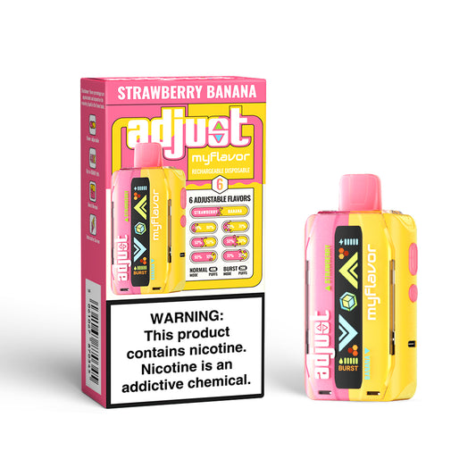 Strawberry Banana Adust Vape MyFlavor 40K