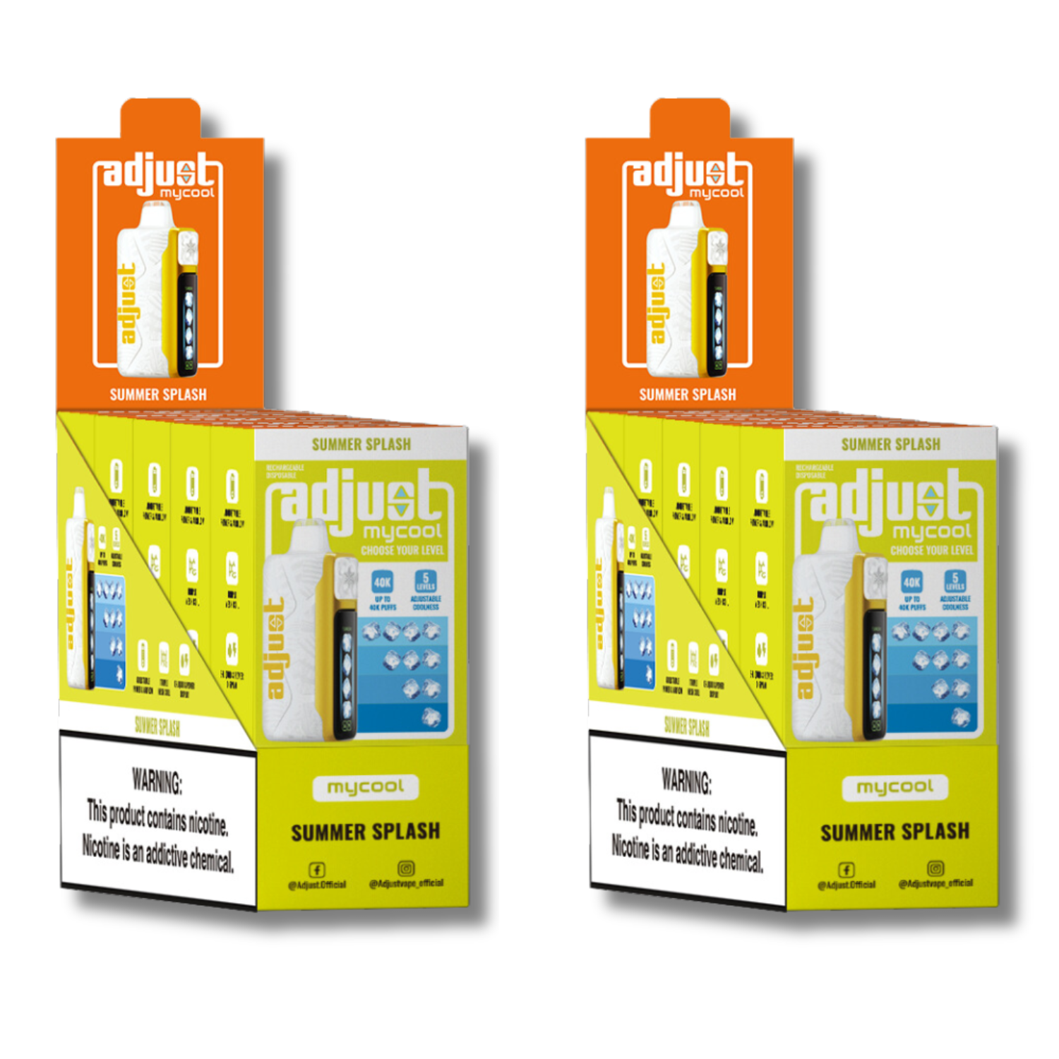 Summer Splash Adjust MyCool: 40K Puffs of Tropical Bliss Summer Splash Adjust MyCool: 40K Puffs of Tropical Bliss