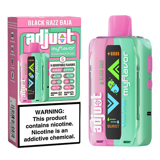 Black Razz Baja Adjust MyFlavor 40K Puffs
