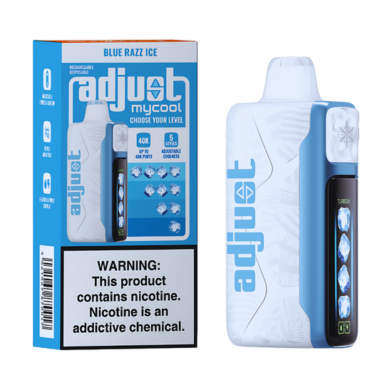 Blue Razz Ice Adjust MyCool 40K Puffs