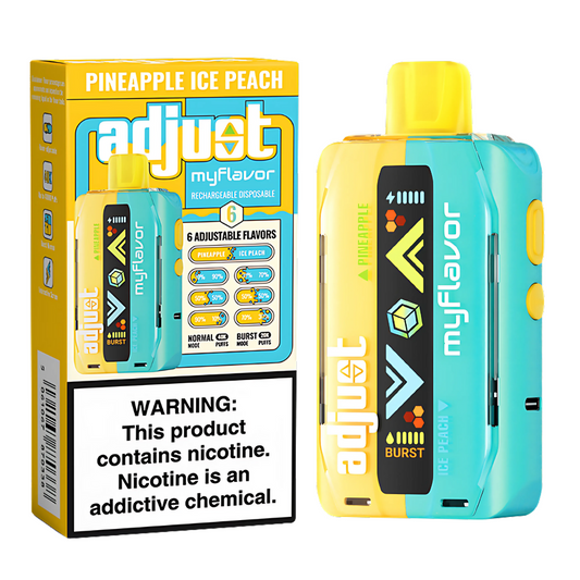 Pineapple Ice Peach Adjust MyFlavor 40K Puffs