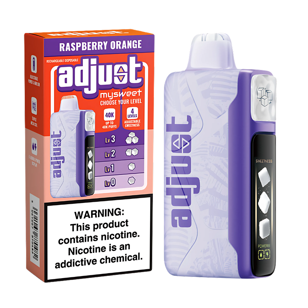 Raspberry Orange Adjust MySweet 40K Puffs