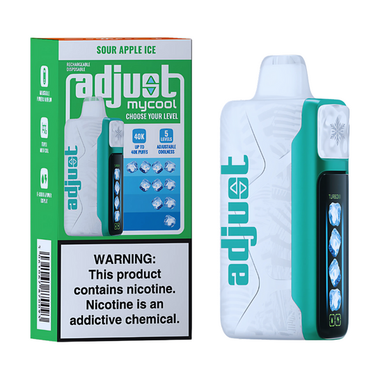 Sour Apple Ice Adjust MyCool 40K Puffs
