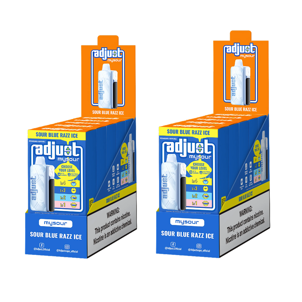 Sour Blue Razz Ice Adjust MySour 40K Puffs