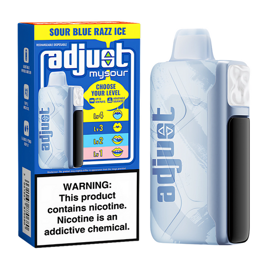 Sour Blue Razz Ice Adjust MySour 40K Puffs