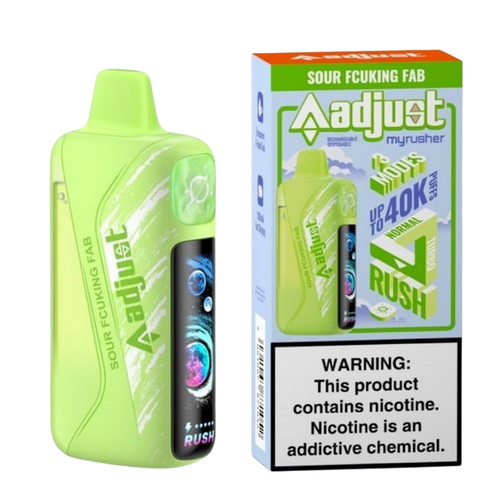 Sour Fucking Fab Adjust MyRusher 40K Puffs