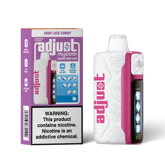 Adjust MyCool 40K Disposables: Customizable Vaping Delight Adjust MyCool 40K Disposables: Customizable Vaping Delight