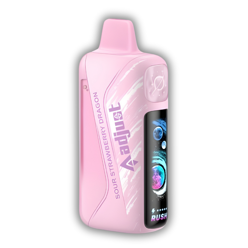 Sour Strawberry Dragon Adjust MyRusher 40K Puffs
