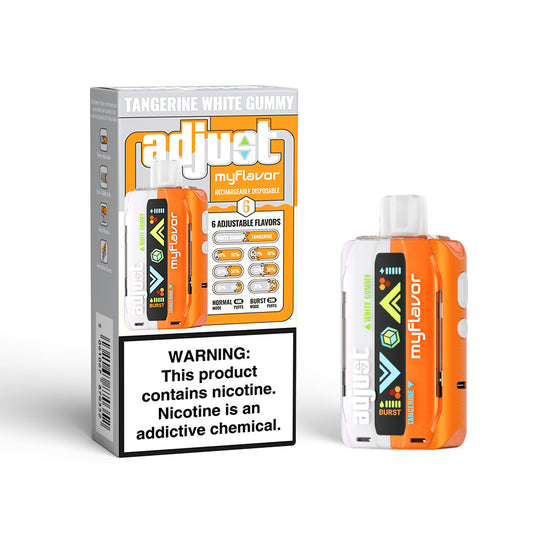 Adjust MyFlavor 40K Disposables: Custom Dual Flavor Vapes Adjust MyFlavor 40K Disposables: Custom Dual Flavor Vapes