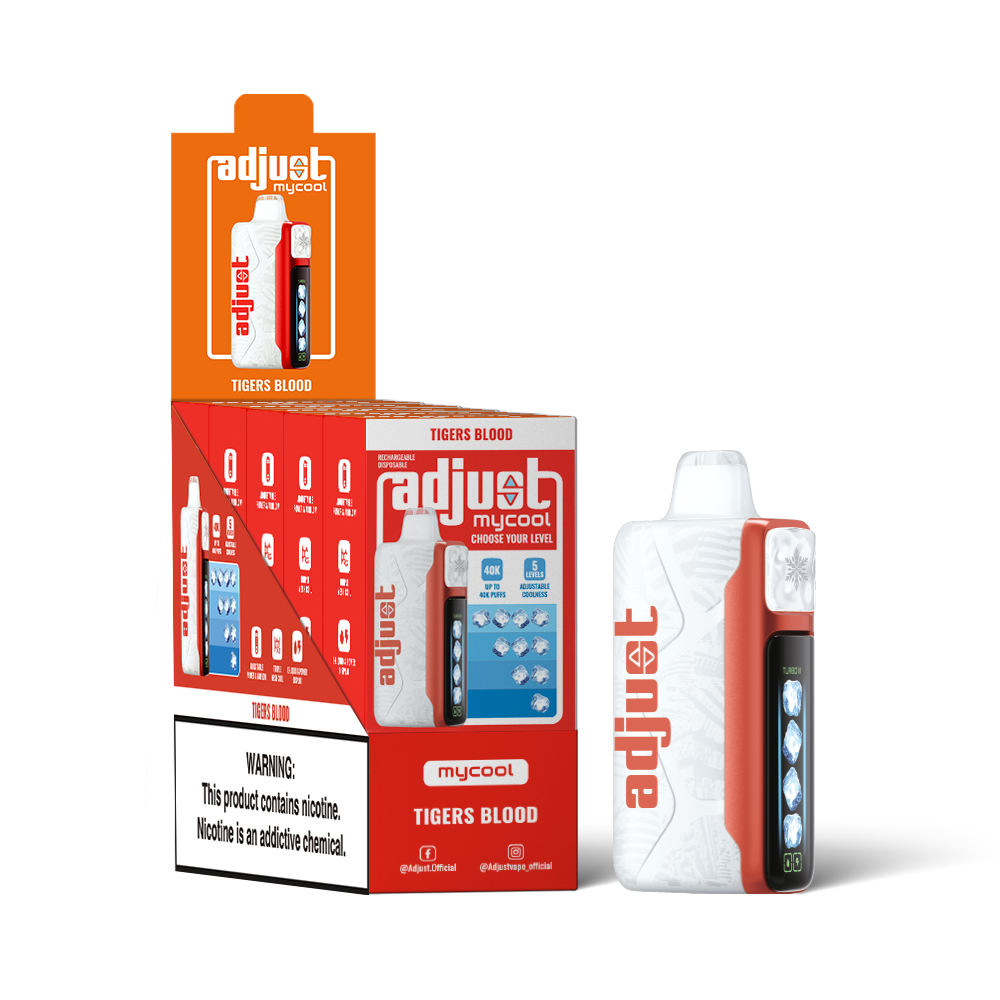 Tigers Blood 40K Puffs: Bold Watermelon & Coconut Flavor Tigers Blood 40K Puffs: Bold Watermelon & Coconut Flavor