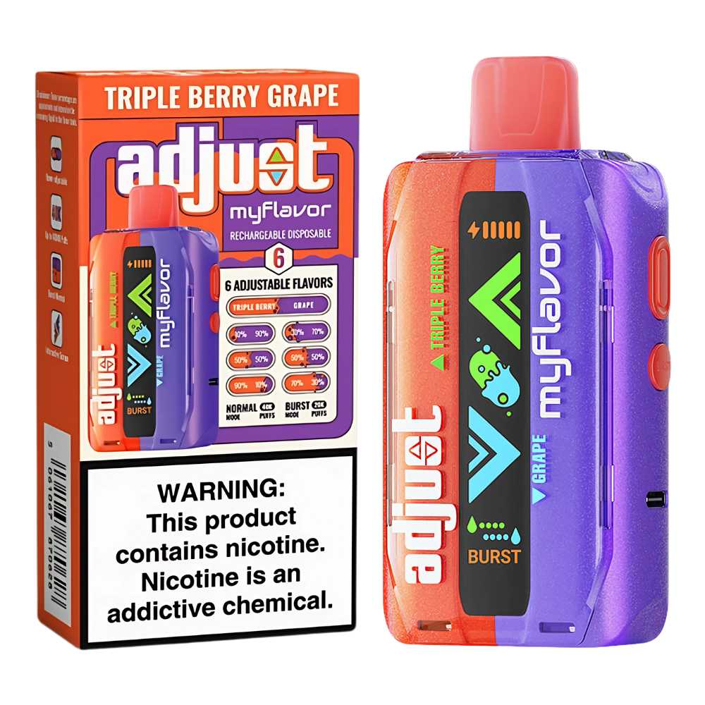 Triple Berry Grape Adjust MyFlavor 40K Puffs