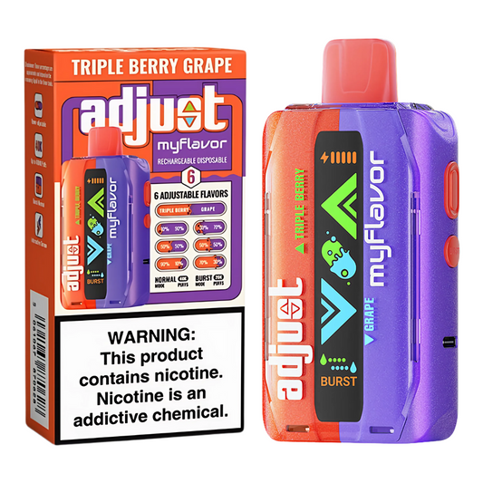 Triple Berry Grape Adjust MyFlavor 40K Puffs