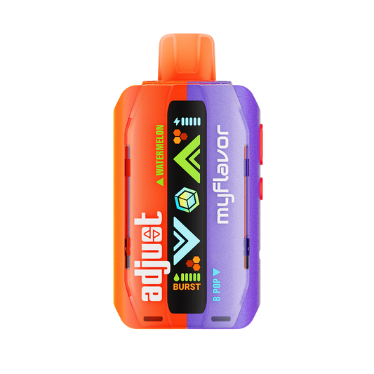 Adjust MyFlavor 40K Disposables: Custom Dual Flavor Vapes Adjust MyFlavor 40K Disposables: Custom Dual Flavor Vapes