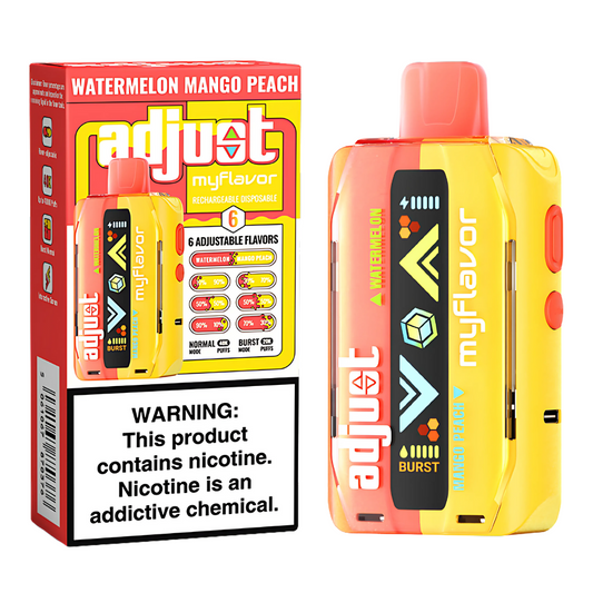 Watermelon Mango Peach Adjust MyFlavor 40K Puffs
